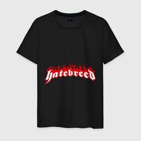 Мужская футболка хлопок с принтом Hatebreed в Петрозаводске, 100% хлопок | прямой крой, круглый вырез горловины, длина до линии бедер, слегка спущенное плечо. | 