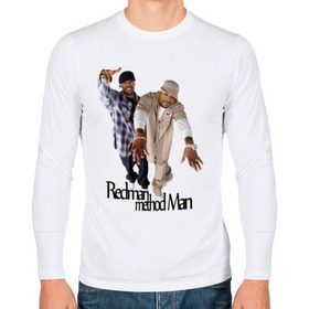 Мужской лонгслив хлопок с принтом Redman and Method Man в Петрозаводске, 100% хлопок |  | gangsta | gansta | hip | hop | rap | рэп | рэпчина | хип | хоп