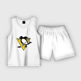 Детская пижама с шортами хлопок с принтом Pittsburgh Penguins Malkin 71 в Петрозаводске,  |  | Тематика изображения на принте: malkin | nhl | pittsburgh penguins | малкин | нхл | питсбург | хоккейный клуб