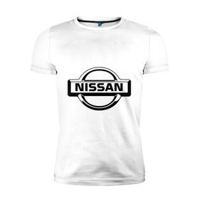 Мужская футболка премиум с принтом Nissan club в Петрозаводске, 92% хлопок, 8% лайкра | приталенный силуэт, круглый вырез ворота, длина до линии бедра, короткий рукав | nissan | nissan club | авто | автомобили | машины | нисан | нисан клаб | ниссан | тачки