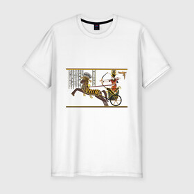 Мужская футболка премиум с принтом Рамзес II в Петрозаводске, 92% хлопок, 8% лайкра | приталенный силуэт, круглый вырез ворота, длина до линии бедра, короткий рукав | древний египет | египет | император | рамзес | фараон