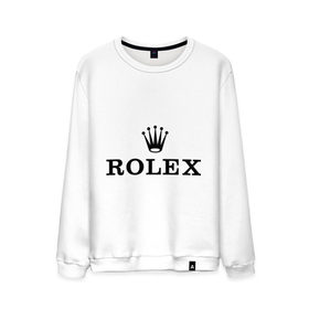 Мужской свитшот хлопок с принтом Rolex в Петрозаводске, 100% хлопок |  | rolex | бренд | гламурный | дорогой | корона | крутой | марка | пафосный | ролекс | часы