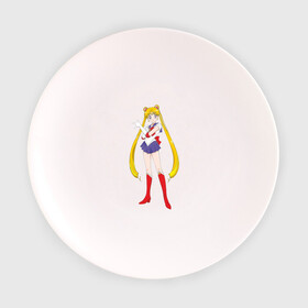 Тарелка 3D с принтом Sailor moon (1) в Петрозаводске, фарфор | диаметр - 210 мм
диаметр для нанесения принта - 120 мм | Тематика изображения на принте: аниме | сейлор мун | сэйлор мун