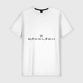 Мужская футболка премиум с принтом Backlash в Петрозаводске, 92% хлопок, 8% лайкра | приталенный силуэт, круглый вырез ворота, длина до линии бедра, короткий рукав | джон сина