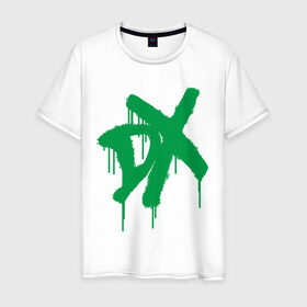 Мужская футболка хлопок с принтом D-Generation X (2) в Петрозаводске, 100% хлопок | прямой крой, круглый вырез горловины, длина до линии бедер, слегка спущенное плечо. | джон сина