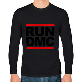 Мужской лонгслив хлопок с принтом Run DMC в Петрозаводске, 100% хлопок |  | dmc | gangsta | gansta | hip hop | hop | rap | run | рэп | рэпчина | хип | хип хоп | хипхоп | хоп