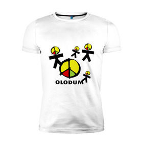 Мужская футболка премиум с принтом Olodum(1) в Петрозаводске, 92% хлопок, 8% лайкра | приталенный силуэт, круглый вырез ворота, длина до линии бедра, короткий рукав | бразилия