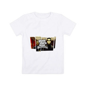 Детская футболка хлопок с принтом Grand Theft Auto San Andreas (4) в Петрозаводске, 100% хлопок | круглый вырез горловины, полуприлегающий силуэт, длина до линии бедер | grand theft auto | gta | gta sa | san andreas | гта сан андреас
