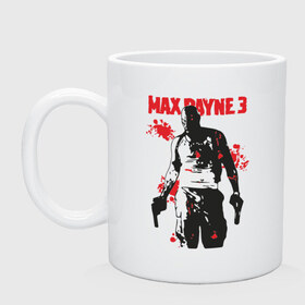 Кружка с принтом Max Payne (3) в Петрозаводске, керамика | объем — 330 мл, диаметр — 80 мм. Принт наносится на бока кружки, можно сделать два разных изображения | max | max payne | payne | макс | макс пейн | пейн