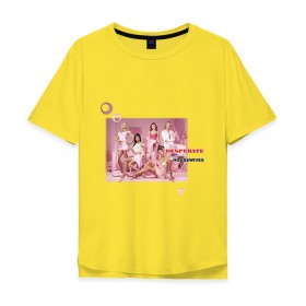 Мужская футболка хлопок Oversize с принтом Desperate Housewives (4) в Петрозаводске, 100% хлопок | свободный крой, круглый ворот, “спинка” длиннее передней части | desperate housewives | отчаянные домохозяйки