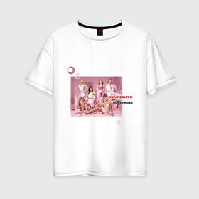 Женская футболка хлопок Oversize с принтом Desperate Housewives (4) в Петрозаводске, 100% хлопок | свободный крой, круглый ворот, спущенный рукав, длина до линии бедер
 | desperate housewives | отчаянные домохозяйки