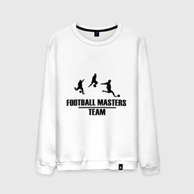 Мужской свитшот хлопок с принтом Football Masters Team в Петрозаводске, 100% хлопок |  | болельщикам | матч | фанатам футбола | футбольный клуб | чемпионат