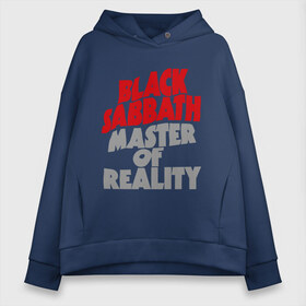 Женское худи Oversize хлопок с принтом Black Sabbath Master of reality в Петрозаводске, френч-терри — 70% хлопок, 30% полиэстер. Мягкий теплый начес внутри —100% хлопок | боковые карманы, эластичные манжеты и нижняя кромка, капюшон на магнитной кнопке | heavy metal | metal | muse | rock | trash metal | альтернатива | квартет | лица | метал | рок | рок группа | рок группы | трэш метал | хеви метал