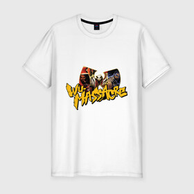 Мужская футболка премиум с принтом Wu - Massacre в Петрозаводске, 92% хлопок, 8% лайкра | приталенный силуэт, круглый вырез ворота, длина до линии бедра, короткий рукав | clan | gangsta | gansta | hip | hip hop | hop | rap | wu tang | wutang | рэп | рэпчина | хип | хип хоп | хипхоп | хоп