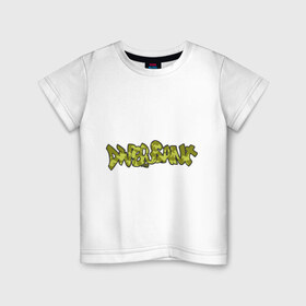 Детская футболка хлопок с принтом Диверсант graffiti в Петрозаводске, 100% хлопок | круглый вырез горловины, полуприлегающий силуэт, длина до линии бедер | Тематика изображения на принте: diversant | граффити