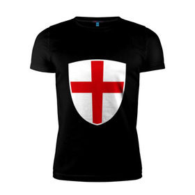 Мужская футболка премиум с принтом England - Англия в Петрозаводске, 92% хлопок, 8% лайкра | приталенный силуэт, круглый вырез ворота, длина до линии бедра, короткий рукав | фк | футбольный клуб