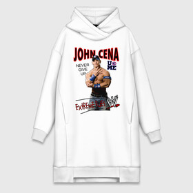 Платье-худи хлопок с принтом John Cena Extreme Rules в Петрозаводске,  |  | wwe | бои без правил | джон сина