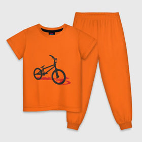 Детская пижама хлопок с принтом BMX 1 в Петрозаводске, 100% хлопок |  брюки и футболка прямого кроя, без карманов, на брюках мягкая резинка на поясе и по низу штанин
 | Тематика изображения на принте: bmx | велик | вело | велогонки | велорейсинг | велосипед | спортивный велосипед | фрирайд | эктрим