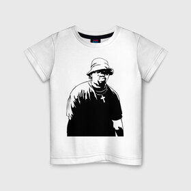 Детская футболка хлопок с принтом Nigga в Петрозаводске, 100% хлопок | круглый вырез горловины, полуприлегающий силуэт, длина до линии бедер | gangsta | gansta | hip | hip hop | hop | rap | реп | рэп | рэпчина | хип | хип хоп | хоп