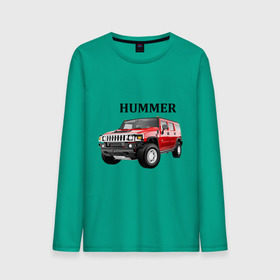 Мужской лонгслив хлопок с принтом Hummer (2) в Петрозаводске, 100% хлопок |  | auto | humer | hummer | авто | автомобильные | машины | тачки | тюнинг | хамер | хаммер