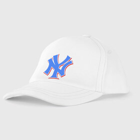 Детская бейсболка с принтом NY Yankees blue (3) в Петрозаводске, 100% хлопок | классический козырек, металлическая застежка-регулятор размера | baseball | major league basebal | new era | ny | yankees | америка | бейсбол | бита | главная лига бейсбола | нью йорк янкиз | статен айленд | сша | янки