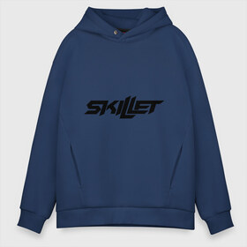 Мужское худи Oversize хлопок с принтом Skillet logotip (3) в Петрозаводске, френч-терри — 70% хлопок, 30% полиэстер. Мягкий теплый начес внутри —100% хлопок | боковые карманы, эластичные манжеты и нижняя кромка, капюшон на магнитной кнопке | skillet | альтернативный рок | лого | логотип | рок | рок группа | рок группы | симфонический рок | христианский рок