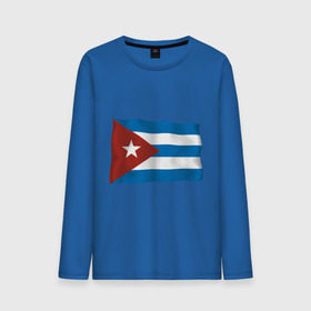 Мужской лонгслив хлопок с принтом Куба флаг в Петрозаводске, 100% хлопок |  | Тематика изображения на принте: cuba | куба | куба афиша | кубинский флаг | республика куба | флаг | флаг кубы | флаги