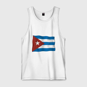 Мужская майка хлопок с принтом Куба флаг в Петрозаводске, 100% хлопок |  | Тематика изображения на принте: cuba | куба | куба афиша | кубинский флаг | республика куба | флаг | флаг кубы | флаги