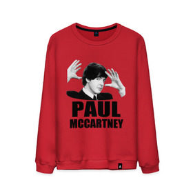 Мужской свитшот хлопок с принтом Paul McCartney (Пол МакКартни) в Петрозаводске, 100% хлопок |  | beatles | mccartney | the beatles | битлз | битлс | битлы | маккартни