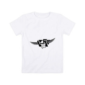 Детская футболка хлопок с принтом Aero yo(3) в Петрозаводске, 100% хлопок | круглый вырез горловины, полуприлегающий силуэт, длина до линии бедер | крылья