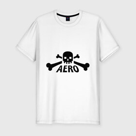 Мужская футболка премиум с принтом Aero yo(1) в Петрозаводске, 92% хлопок, 8% лайкра | приталенный силуэт, круглый вырез ворота, длина до линии бедра, короткий рукав | 