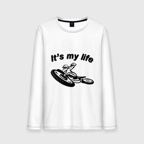 Мужской лонгслив хлопок с принтом Speedway в Петрозаводске, 100% хлопок |  | motocycles | my life | байк | байкеры | колеса | мото | мотоцикл | мотоциклы | моя жизнь