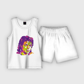 Детская пижама с шортами хлопок с принтом Michael Jackson полноцвет в Петрозаводске,  |  | jackson | michael | michael jackson | pop | джексон | знаменитость | майкл | майкл джексон | певец | поп | портрет
