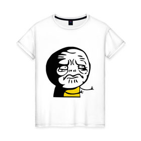 Женская футболка хлопок с принтом meme de mentira в Петрозаводске, 100% хлопок | прямой крой, круглый вырез горловины, длина до линии бедер, слегка спущенное плечо | испанец | ментира