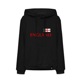 Мужская толстовка хлопок с принтом Сборная Англии - Стивен Джеррард 4 в Петрозаводске, френч-терри, мягкий теплый начес внутри (100% хлопок) | карман-кенгуру, эластичные манжеты и нижняя кромка, капюшон с подкладом и шнурком | англия | сборная англии | стивен джеррард | флаг англии | футбол