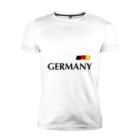 Мужская футболка премиум с принтом Сборная Германии - 7 в Петрозаводске, 92% хлопок, 8% лайкра | приталенный силуэт, круглый вырез ворота, длина до линии бедра, короткий рукав | football | германия | сборная германии | футбол | швайнштайгер