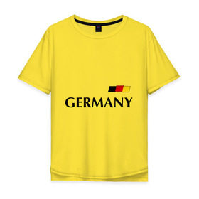 Мужская футболка хлопок Oversize с принтом Сборная Германии - 10 в Петрозаводске, 100% хлопок | свободный крой, круглый ворот, “спинка” длиннее передней части | football | германия | подольски | сборная германии | футбол
