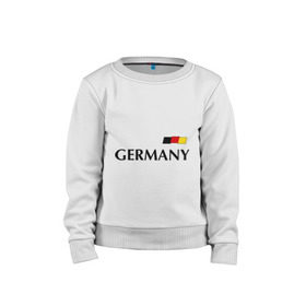Детский свитшот хлопок с принтом Сборная Германии - 10 в Петрозаводске, 100% хлопок | круглый вырез горловины, эластичные манжеты, пояс и воротник | football | германия | подольски | сборная германии | футбол