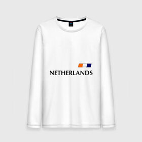 Мужской лонгслив хлопок с принтом Нидерланды - Уэсли Снейдер 10 (Snaijder) в Петрозаводске, 100% хлопок |  | Тематика изображения на принте: football | голландия | нидерланды | сборная нидерланд | снейдер