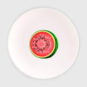 Тарелка с принтом Половина арбуза в Петрозаводске, фарфор | диаметр - 210 мм
диаметр для нанесения принта - 120 мм | арбуз | вкусное | девушкам | фрукты | фрукты и ягоды