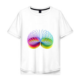 Мужская футболка хлопок Oversize с принтом андамания в Петрозаводске, 100% хлопок | свободный крой, круглый ворот, “спинка” длиннее передней части | 90 | андамания | игрушки | ностальгия