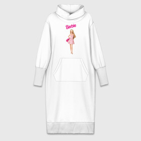 Платье удлиненное хлопок с принтом Барби на прогулке в Петрозаводске,  |  | 90 | 90 е | barbie | барби | ностальгия