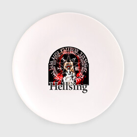 Тарелка 3D с принтом Hellsing  символ Алукарда в Петрозаводске, фарфор | диаметр - 210 мм
диаметр для нанесения принта - 120 мм | anime | hellsing | аниме | анимэ | манга | хеллсинг