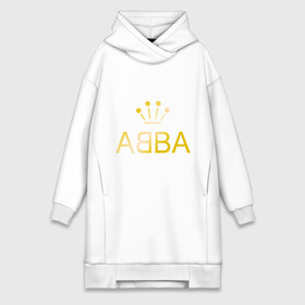 Платье-худи хлопок с принтом ABBA золото в Петрозаводске,  |  | abba | абба | музыка