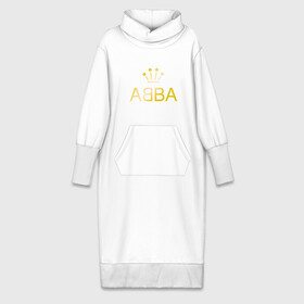 Платье удлиненное хлопок с принтом ABBA золото в Петрозаводске,  |  | abba | абба | музыка