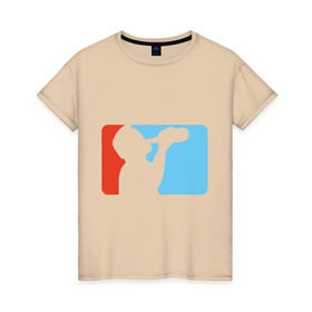 Женская футболка хлопок с принтом алкоспорт в Петрозаводске, 100% хлопок | прямой крой, круглый вырез горловины, длина до линии бедер, слегка спущенное плечо | бутылка | водка | спиртное