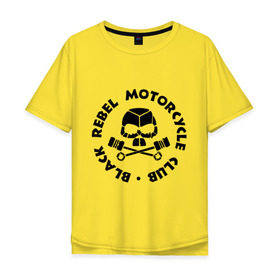 Мужская футболка хлопок Oversize с принтом Black rebel motorcycle club в Петрозаводске, 100% хлопок | свободный крой, круглый ворот, “спинка” длиннее передней части | black rebel | black rebel motorcycle club | motorcycle club | мотоциклы