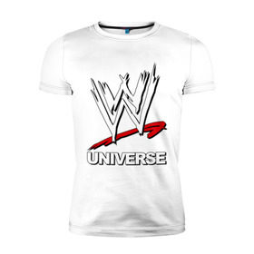 Мужская футболка премиум с принтом WWE universe в Петрозаводске, 92% хлопок, 8% лайкра | приталенный силуэт, круглый вырез ворота, длина до линии бедра, короткий рукав | джон сина