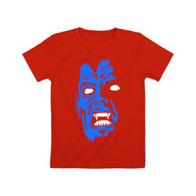 Детская футболка хлопок с принтом Вампир (Vampire) в Петрозаводске, 100% хлопок | круглый вырез горловины, полуприлегающий силуэт, длина до линии бедер | vampire | вампир
