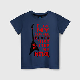 Детская футболка хлопок с принтом Mindless Self Indulgence - Coffee black в Петрозаводске, 100% хлопок | круглый вырез горловины, полуприлегающий силуэт, длина до линии бедер | metal | rock | метал | музыка | рок